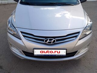 2016 Hyundai Solaris I Рестайлинг, серебристый, 1080000 рублей, вид 1