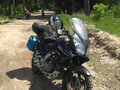 2002 Suzuki V-Strom 1000, синий, 376000 рублей