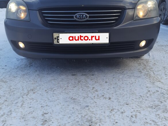 2007 Kia Optima II, серый, 620000 рублей - вид 3