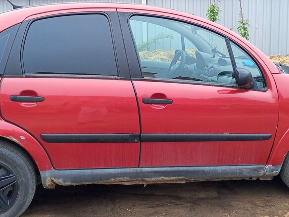 2005 Citroen C3 I, красный, 180000 рублей - вид 3