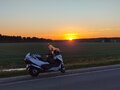 2013 Suzuki Burgman (SkyWave) 650, белый, 720000 рублей - вид 5