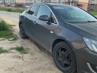 2013 Opel Astra J Рестайлинг, серый, 500000 рублей, вид 3