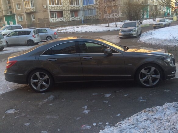 2011 Mercedes-Benz CLS 350 II (C218), серый, 2500000 рублей - вид 7