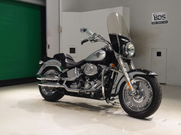2012 Harley-Davidson Fat Boy, чёрный - вид 2