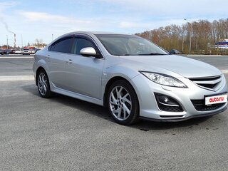 2012 Mazda 6 II (GH) Рестайлинг, серый, 900000 рублей, вид 4