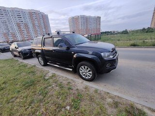 2011 Volkswagen Amarok I, серый, 1290000 рублей, вид 3