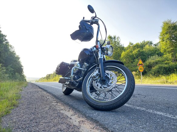 2004 Yamaha XVS400 Drag Star, чёрный, 350000 рублей - вид 10