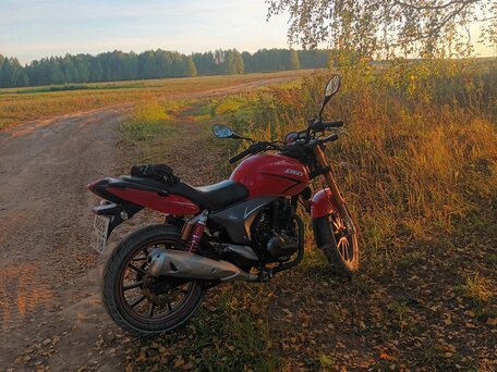 2012 Stels Flame 200, красный, 110000 рублей, вид 2