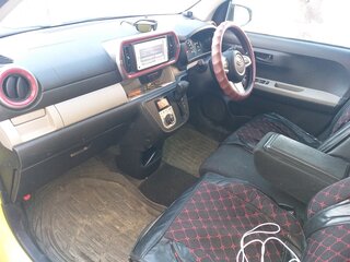 2017 Daihatsu Boon III, жёлтый, 808000 рублей, вид 4