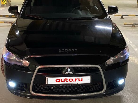 2011 Mitsubishi Lancer X Рестайлинг, чёрный, 870000 рублей - вид 5