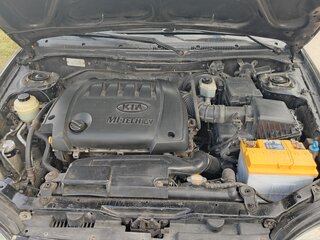 2008 Kia Spectra I Рестайлинг 2, чёрный, 270000 рублей, вид 5