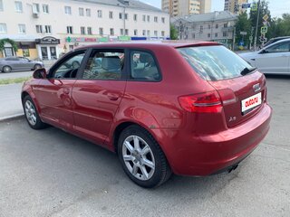 2009 Audi A3 II (8P) Рестайлинг 2, красный, 800000 рублей, вид 4