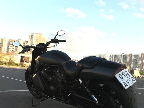 2010 Harley-Davidson V-Rod Muscle, чёрный - вид 2
