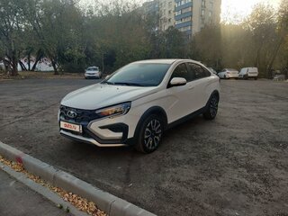 2023 Lada (ВАЗ) Vesta Cross I Рестайлинг (NG), белый, 1615000 рублей, вид 4