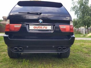 2002 BMW X5 3.0i I (E53), чёрный, 1450000 рублей, вид 4