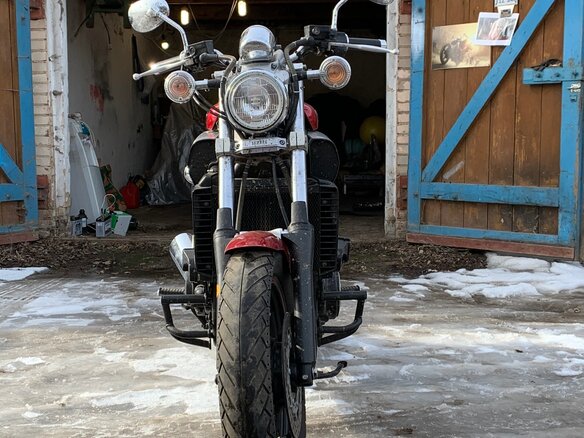 2005 Yamaha V-Max 1200, красный - вид 2