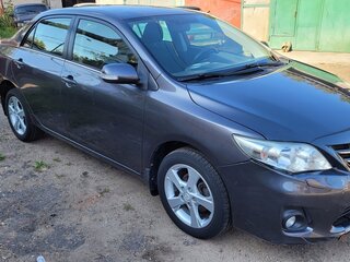 2010 Toyota Corolla X (E140, E150) Рестайлинг, серый, 1260000 рублей, вид 4