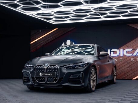 2021 BMW 4 серии M440i xDrive G22, G23, G26, чёрный, 6200000 рублей, вид 3