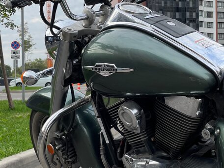 2006 Suzuki Boulevard C90, зелёный, 550000 рублей, вид 4