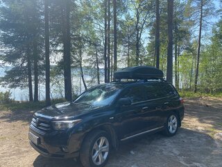 2013 Toyota Highlander II (XU40) Рестайлинг, чёрный, 2500000 рублей, вид 3