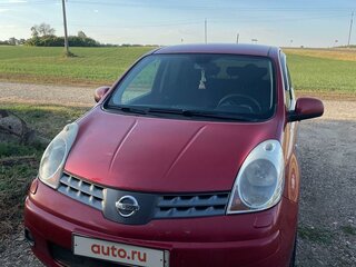 2008 Nissan Note I, красный, 550000 рублей, вид 1