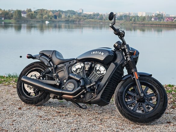 2021 Indian Scout, чёрный, 1080000 рублей - вид 23