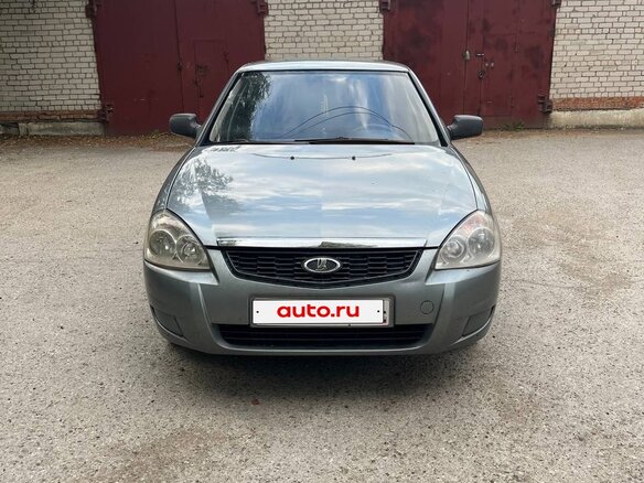 2008 Lada (ВАЗ) Priora I, серый, 200000 рублей - вид 1