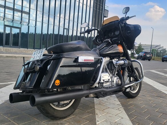 2007 Harley-Davidson Electra Glide, чёрный, 670748 рублей - вид 17