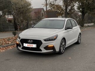 2020 Hyundai i30 N Line III Рестайлинг, белый, 1750000 рублей, вид 1