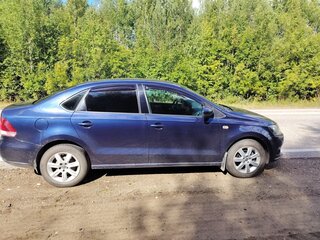 2012 Volkswagen Polo V, синий, 970000 рублей, вид 2