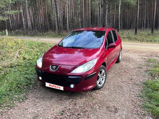 2006 Peugeot 307 I Рестайлинг, красный, 350000 рублей, вид 3