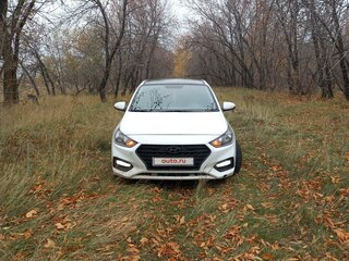 2017 Hyundai Solaris II, белый, 1180000 рублей, вид 4