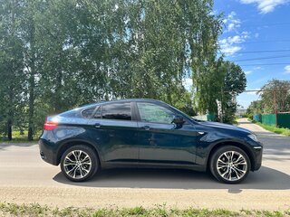 2013 BMW X6 30d I (E71) Рестайлинг, синий, 2800000 рублей, вид 4