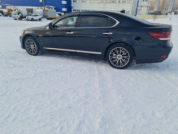 2014 Lexus LS 460 IV Рестайлинг 2, чёрный, 3800000 рублей - вид 5