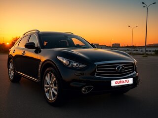 2015 Infiniti QX70, чёрный, 2400000 рублей, вид 1