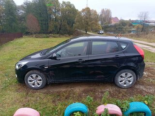 2015 Hyundai Solaris I Рестайлинг, чёрный, 1050000 рублей, вид 4