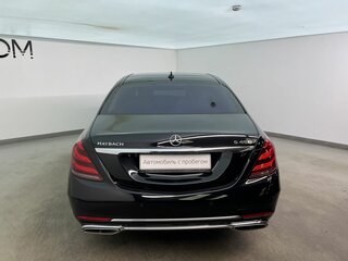 2017 Mercedes-Benz Maybach S-Класс 450 I (X222) Рестайлинг, чёрный, 5350000 рублей, вид 4