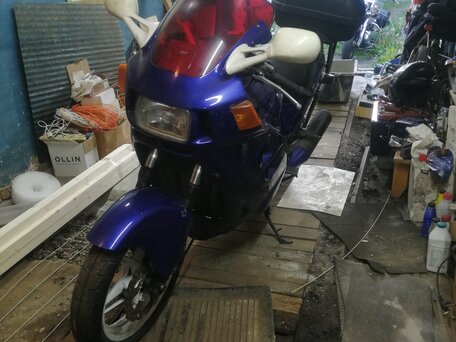 1990 Honda CBR 1000F, синий, 280000 рублей, вид 5