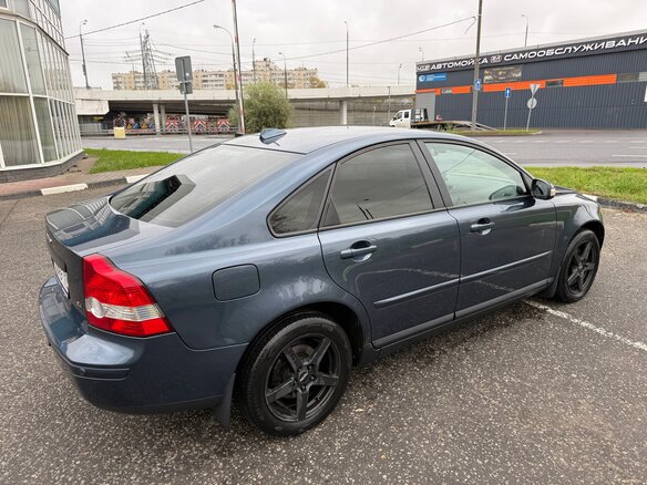 2007 Volvo S40 II, синий, 700000 рублей - вид 3