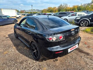 2008 Mazda 3 I (BK) Рестайлинг, чёрный, 255000 рублей, вид 3