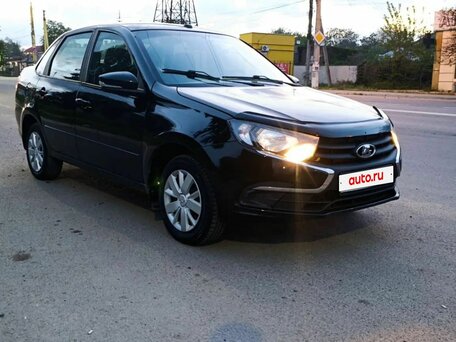 2023 Lada (ВАЗ) Granta I Рестайлинг, чёрный, 610000 рублей, вид 2