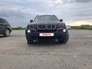 2009 BMW X3 30i I (E83) Рестайлинг, чёрный, 1300000 рублей, вид 2