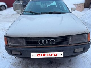 1987 Audi 80 IV (B3), белый, 160000 рублей, вид 1