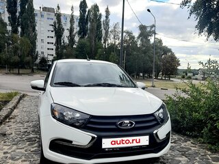 2021 Lada (ВАЗ) Granta I Рестайлинг, белый, 620000 рублей, вид 2