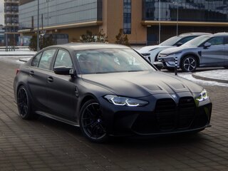 2021 BMW M3 Competition Package VI (G80), чёрный, 7176406 рублей, вид 2