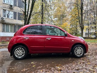 2008 Nissan Micra III (K12), пурпурный, 550000 рублей, вид 2