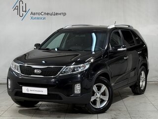 2014 Kia Sorento II Рестайлинг, чёрный, 1669800 рублей, вид 1
