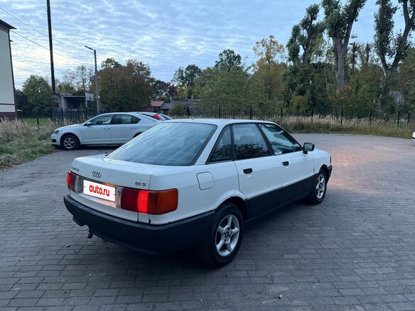 1987 Audi 80 IV (B3), белый, 125000 рублей - вид 4