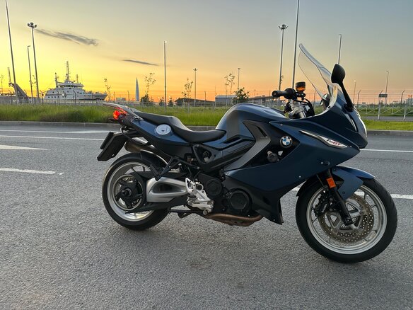 2019 BMW F 800 GT, фиолетовый, 690000 рублей - вид 1