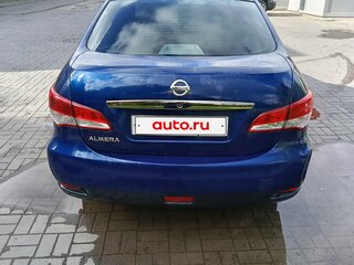 2017 Nissan Almera III (G15), синий, 610000 рублей, вид 3